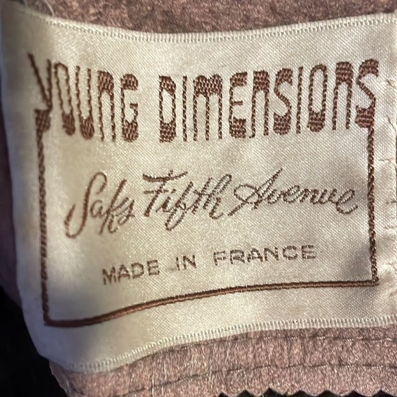 Penny Lane S 🐑 Saks 5th Avenue Sheepskin vintage coat shearling leather wool - Picture 3 of 16